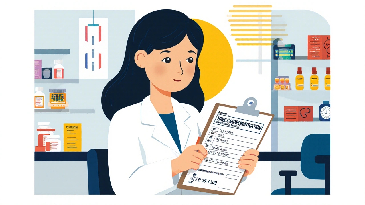 Requisiti di documentazione per registrare le decisioni di sostituzione con generici in farmacia