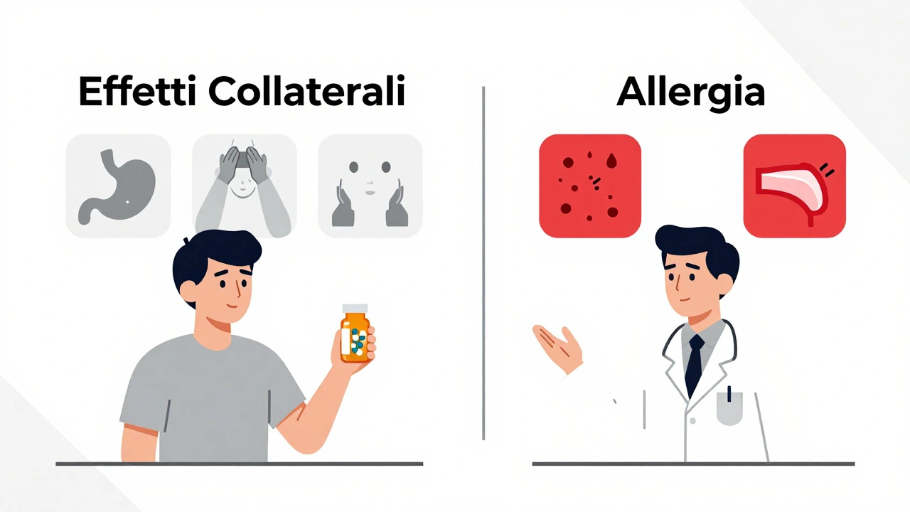 Come Chiedere al Tuo Team Sanitario la Differenza tra Effetti Collaterali e Allergie ai Farmaci