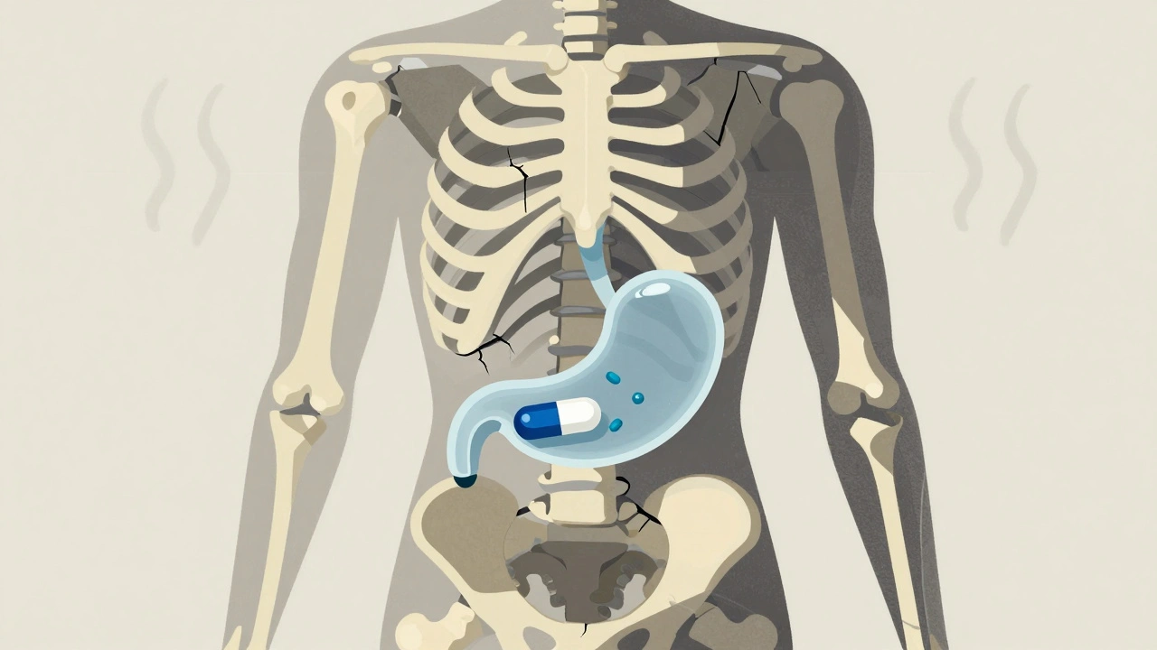 Inibitori della Pompa di Proton e Osteoporosi: Rischi di Frattura da Uso Prolungato
