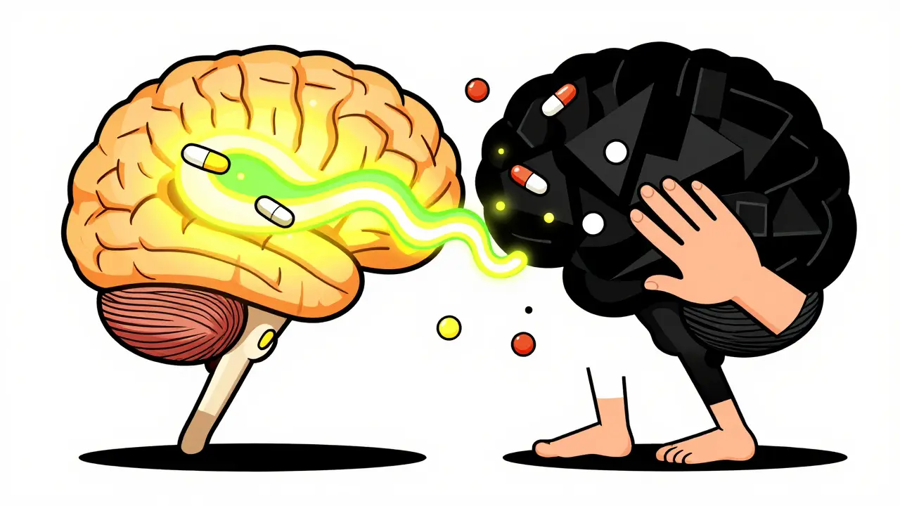 Levodopa e Antipsicotiche: Come l'Opposizione Dopaminergica Peggiora i Sintomi