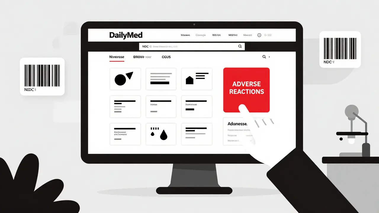 DailyMed: Guida Pratica per Trovare Etichette Farmacologiche Aggiornate e Effetti Collaterali