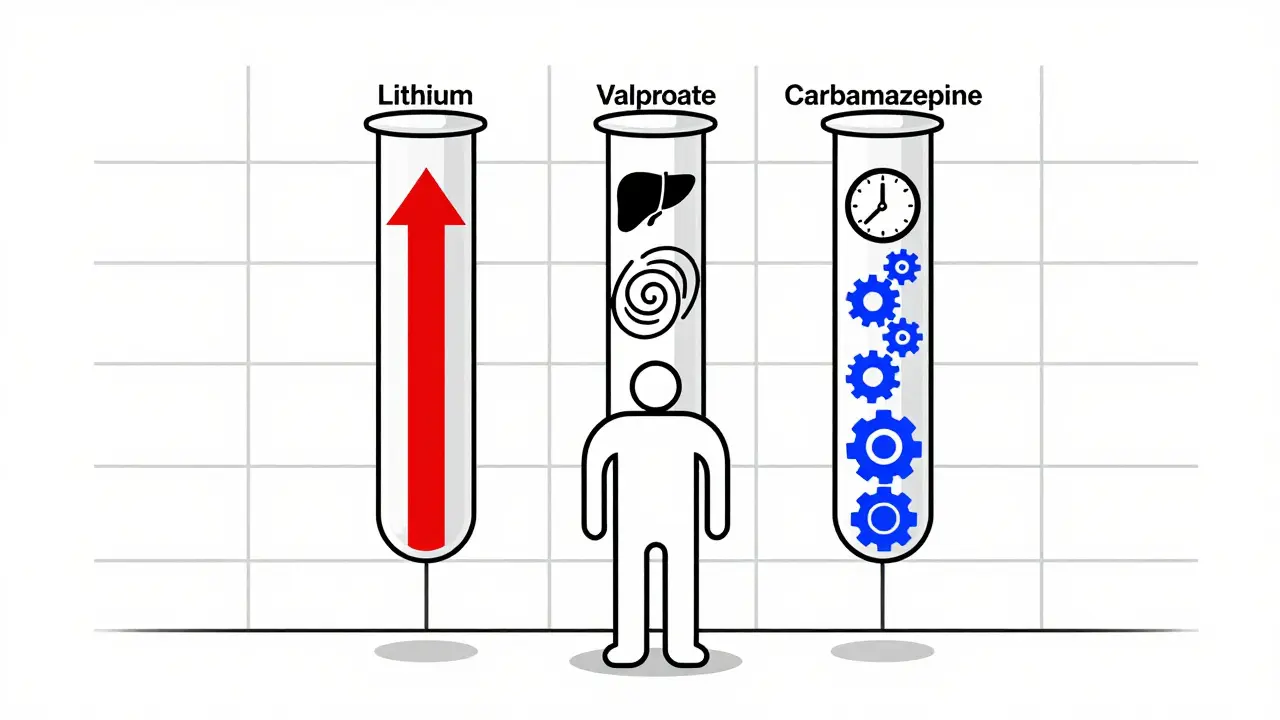 Interazioni tra Litio, Valproato e Carbamazepina: Guida Pratica per Stabilizzatori dell'Umore