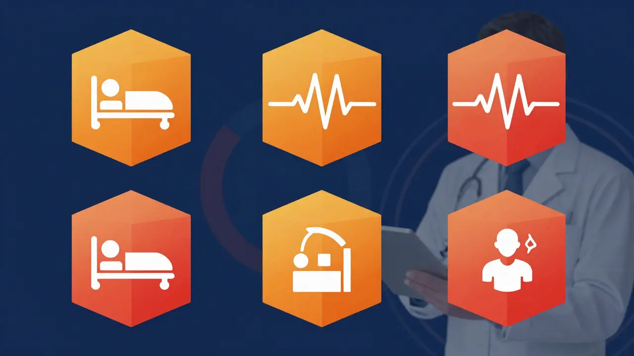 Sicurezza studi clinici illustrata astrattamente